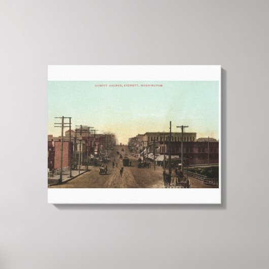 Hewitt Avenue Uitzicht Canvas Afdruk (Voorkant)
