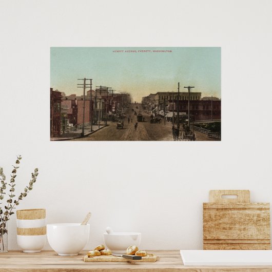 Hewitt Avenue Uitzicht Poster (Keuken)