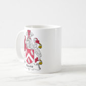 Hewitt Family Crest Koffiemok (Voorkant links)