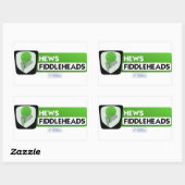 Hews Fiddlehead stickers (Vel)