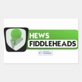 Hews Fiddlehead stickers (Voorkant)