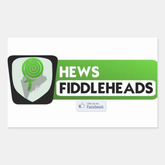 Hews Fiddlehead stickers (Voorkant)