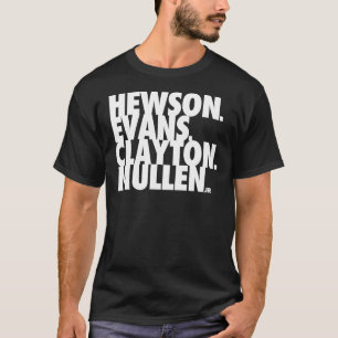 Hewson Evans Clayton et Mullen Classic T-Shirt