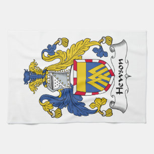Hewson Family Crest Theedoek