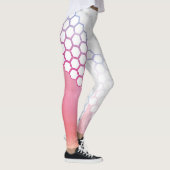 Hex Aquarelle Marbre Sport Leggings (Droite)