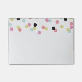 Hex Confetti - Post it Notes