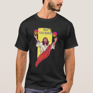 Hex Crypto heeft Cryptocurrency Jesus T-shirt