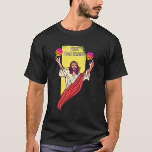 Hex Crypto heeft Cryptocurrency Jesus T-shirt