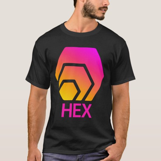 HEX Crypto Logo T-Shirt (Voorkant)