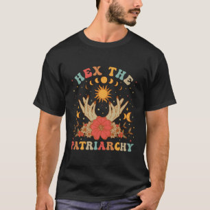 Hex De Patriarchie Witchy Feminisme Herfst T-shirt