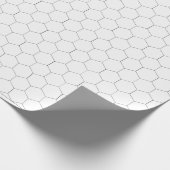 Hex Gaming Paper Roll - Hexagons Cadeaupapier (Hoek)