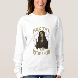 Hex het Patriarchaat – Wiccaanse Heks Illustratie Trui
