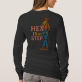 Hex in mijn stap T-shirt met lange mouwen (Achterkant)