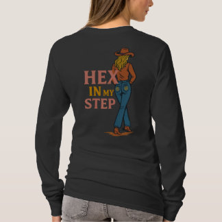 Hex in mijn stap T-shirt met lange mouwen