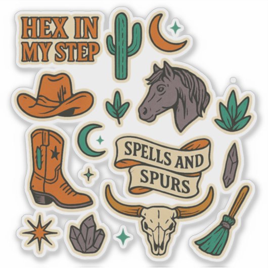 Hex in mijn Step Sticker Sheet (Voorkant)