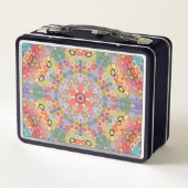 Hex Mandala Regenboog (Achterkant)