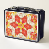 Hex Mandala Rood en Geel (Achterkant)