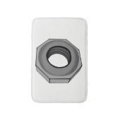 Hex Nut Badmat (Voorkant Verticaal)