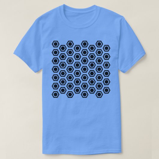 Hex Pattern T-shirt (Design voorkant)