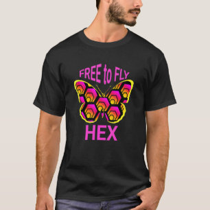 Hex Pulsechain Crypto Cryptocurrency Design T-shirt