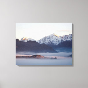 Hex River-bergen bij zonsopgang, Westkaap Canvas Afdruk