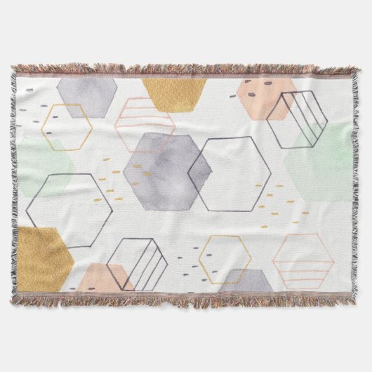 Hex Scatter Deken (Voorkant)