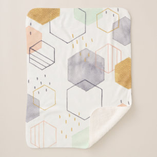 Hex Scatter Sherpa Deken