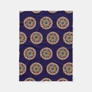 Hex-teken Fleece Deken