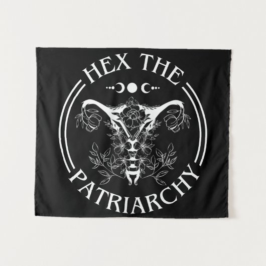 Hex the Patriarchy Wandkleed (Voorkant (horizontaal))