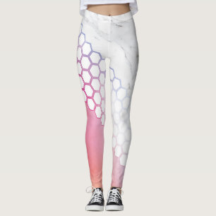 Hex Waterverf Marble Sport Leggings