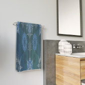 Hexa driehoeken yantra bloemblaadjes inscriptie strandlaken