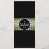 Hexa Honeycomb Appiary Honing Menu (Achterkant)