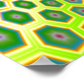 Hexacomb Spiral Poster (Hoek)