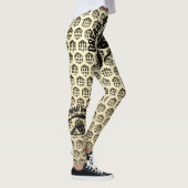 HexaFlow Mesh Leggings - Gras en Jaune (Droite)
