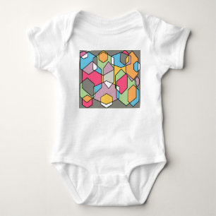 Hexagon Bauhaus - Pastels Romper