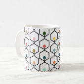 Hexagon Chains café Mug (Devant gauche)