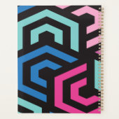 Hexagon Geometric Pattern Planner (Achterkant)