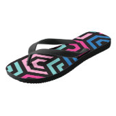 Hexagon Geometric Pattern Teenslippers (Schuin)