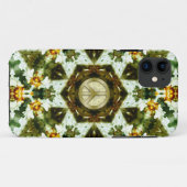 Hexagon Jasmin Garden Peace Star iPhone 5 Coque (Dos (Horizontal))
