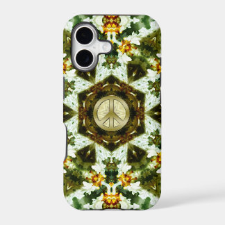 Hexagon Jasmin Garden Peace Star iPhone 5 Coque