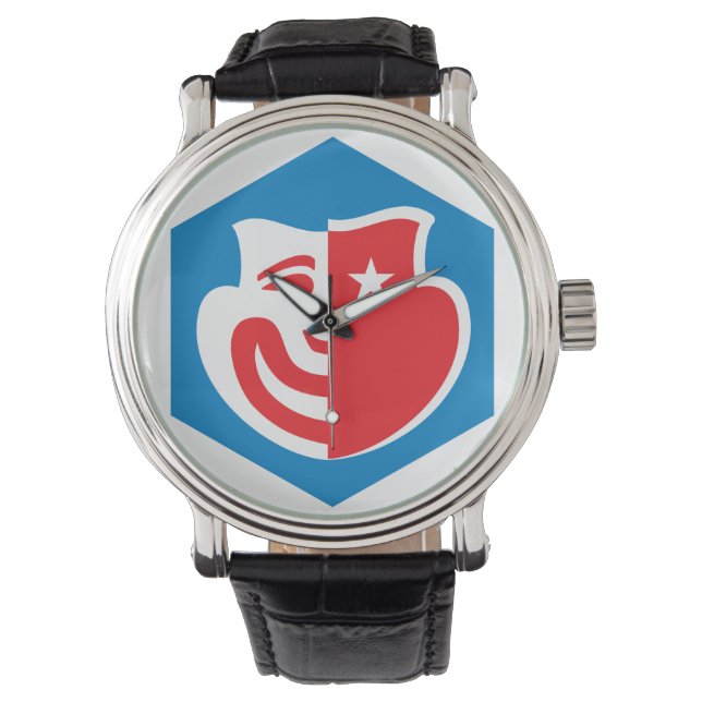 Hexagon Logo Watch Horloge (Voorkant)