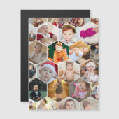 Hexagon Photo Collage (Voorkant / Achterkant)