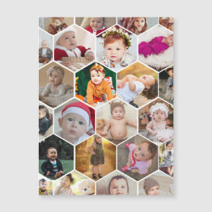 Hexagon Photo Collage