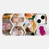 Hexagon Photo Collage Case-Mate iPhone Case (Achterkant (horizontaal))
