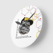 Hexagon-Pitti Ronde Klok (Hoek)