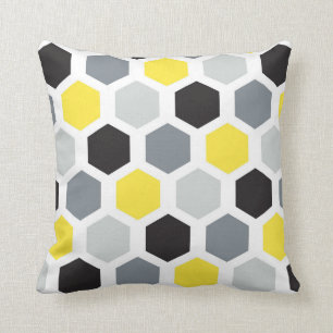 Hexagon Seamless Wallpaper Patroon Kussen