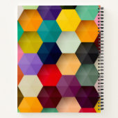 Hexagon spiraalvormig notitieboek (Achterkant)