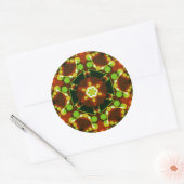 Hexagon Star Geometric Art Sticker (Envelop)