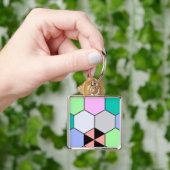HEXAGON-VORMEN SLEUTELHANGER (Hand)