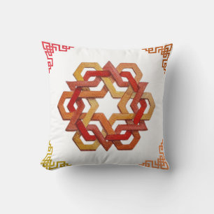 hexagonaal harmonisch Sierkussen